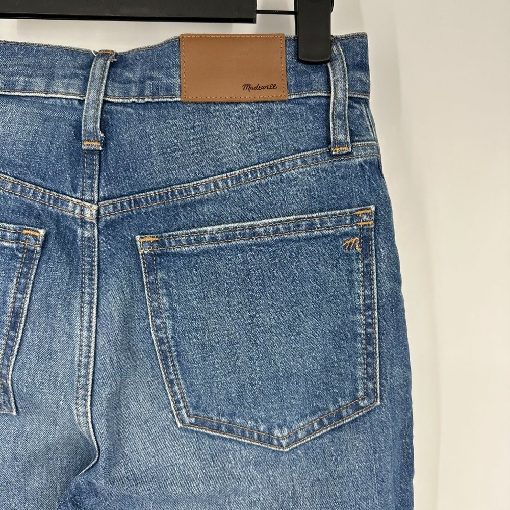 Madewell The Perfect Vintage Full Length Straight Jean‎ in Sanderson Wash 25 - Picture 7 of 12